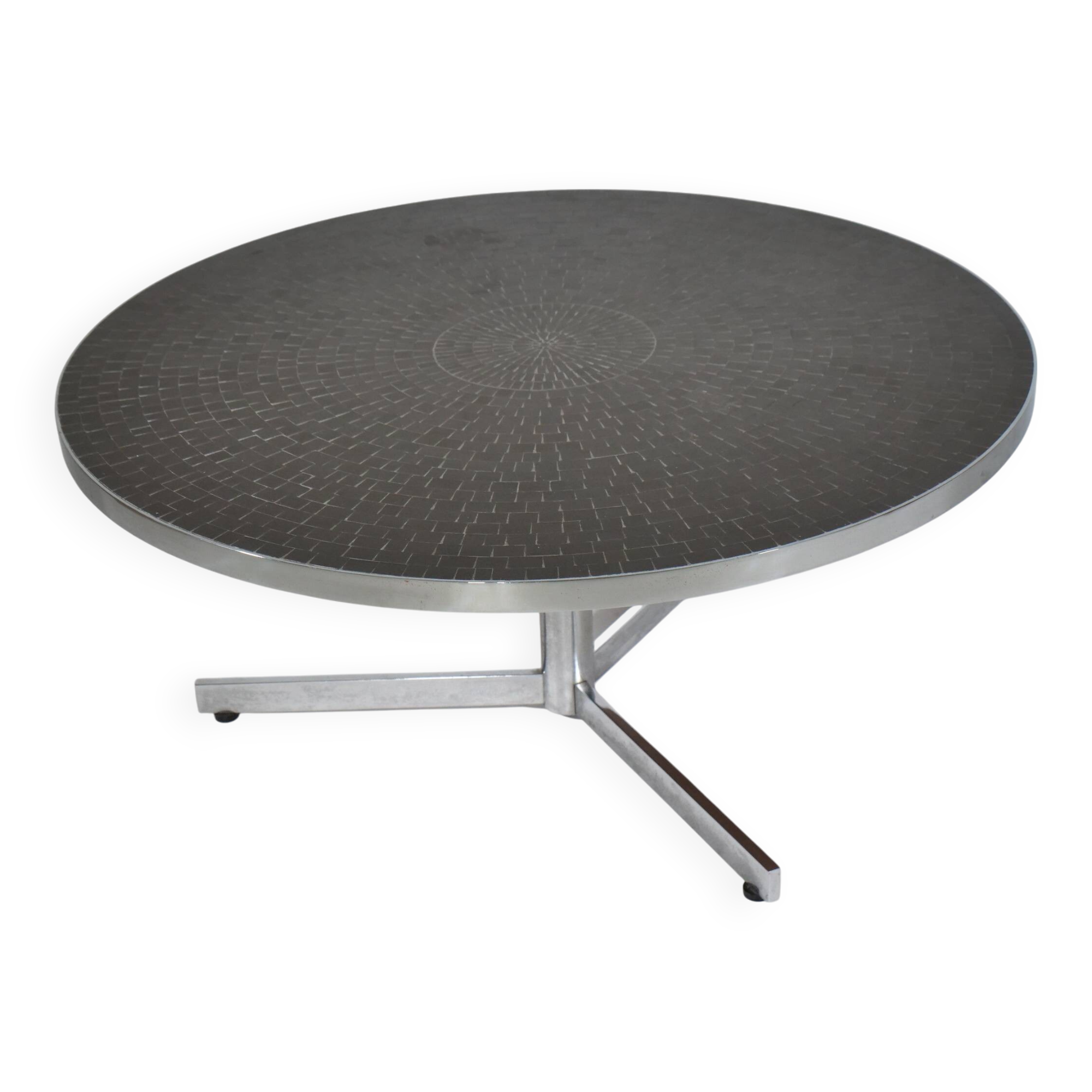 Table basse en mosaïque des années 1970 par Heinz Lilienthal