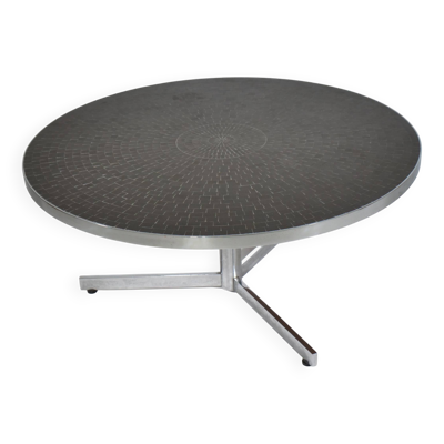 Table basse en mosaïque des années 1970 par Heinz Lilienthal