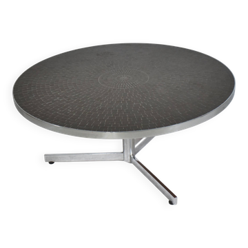 Table basse en mosaïque des années 1970 par Heinz Lilienthal
