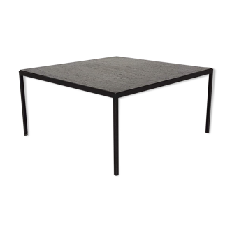 Mid-century minimalist stone metal coffee table, The Netherlands, 60’s