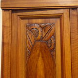 3-door walnut cabinet and walnut bramble