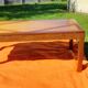 Oak dining table with 2 drawers in belt L 180 cm