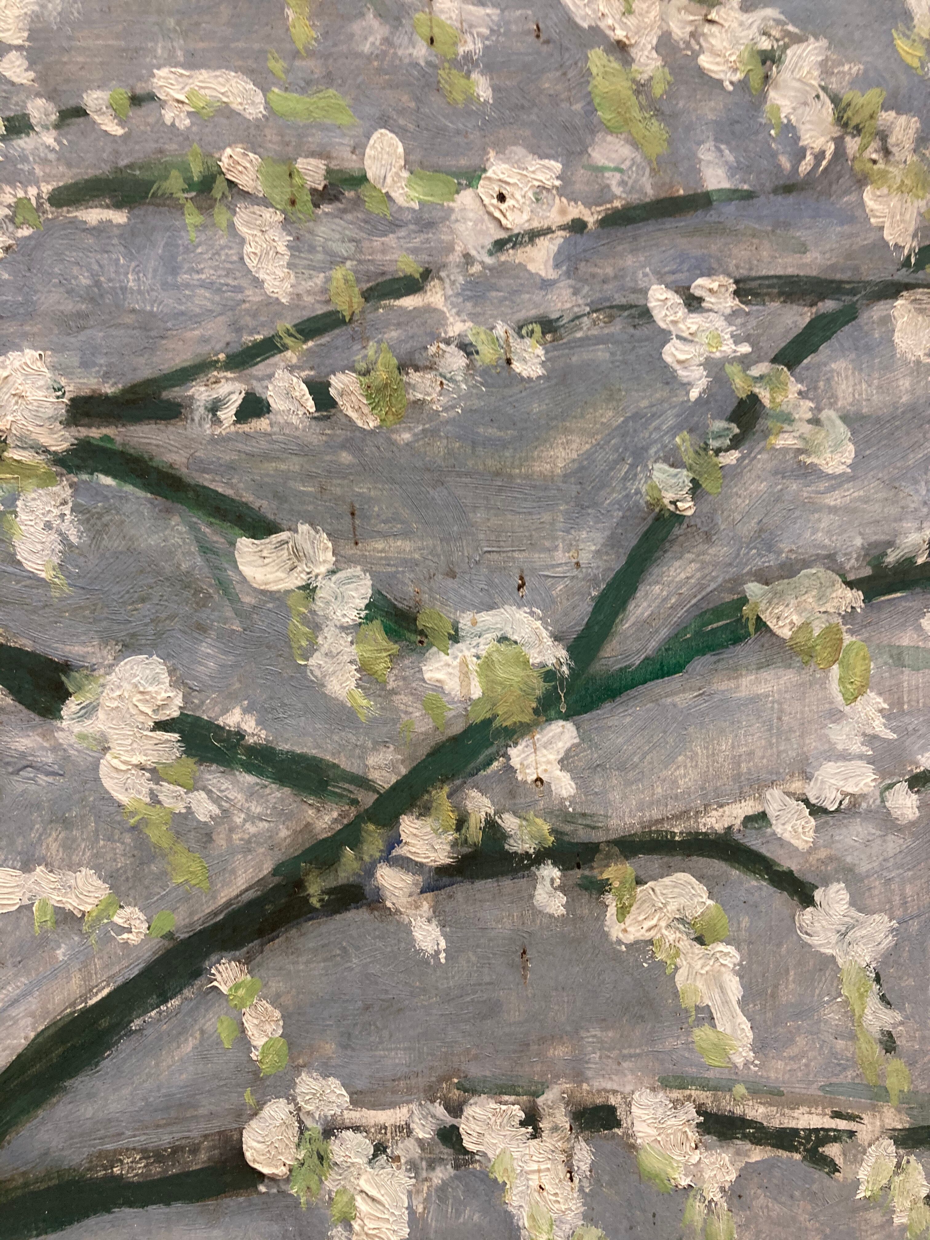 Oil on sign "The Three Graces"