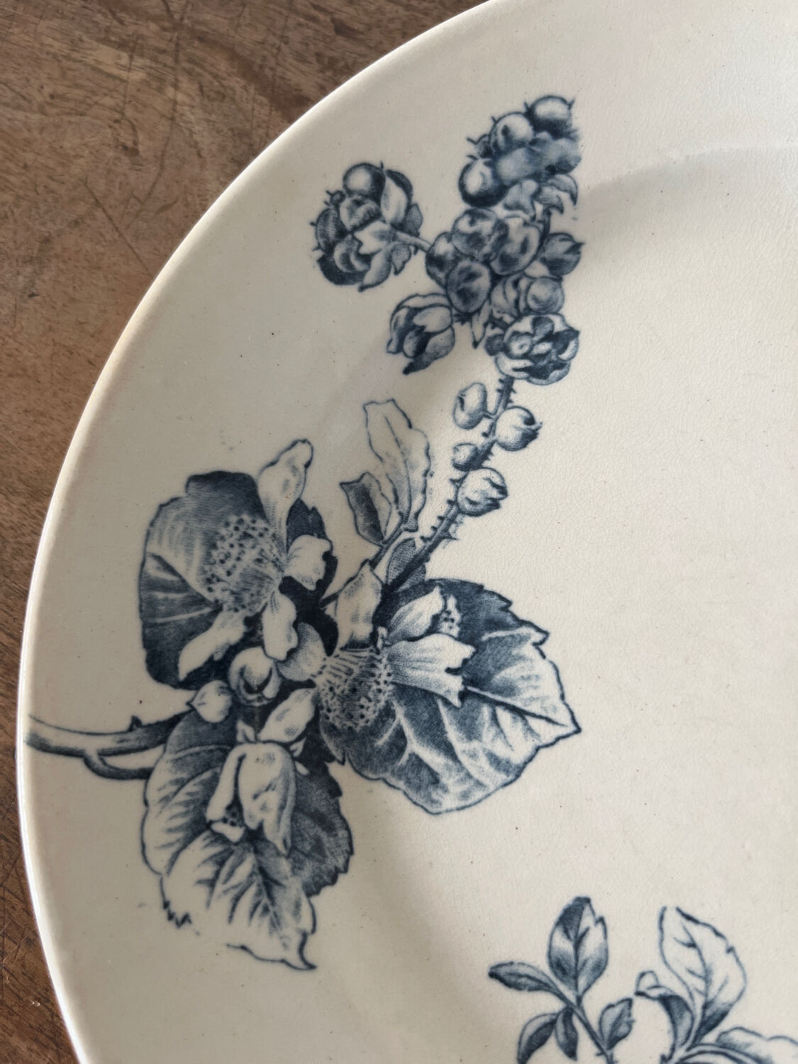 Ancient iron earth plate "mulberry trees"