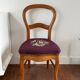 Chaise bois style Louis Philippe