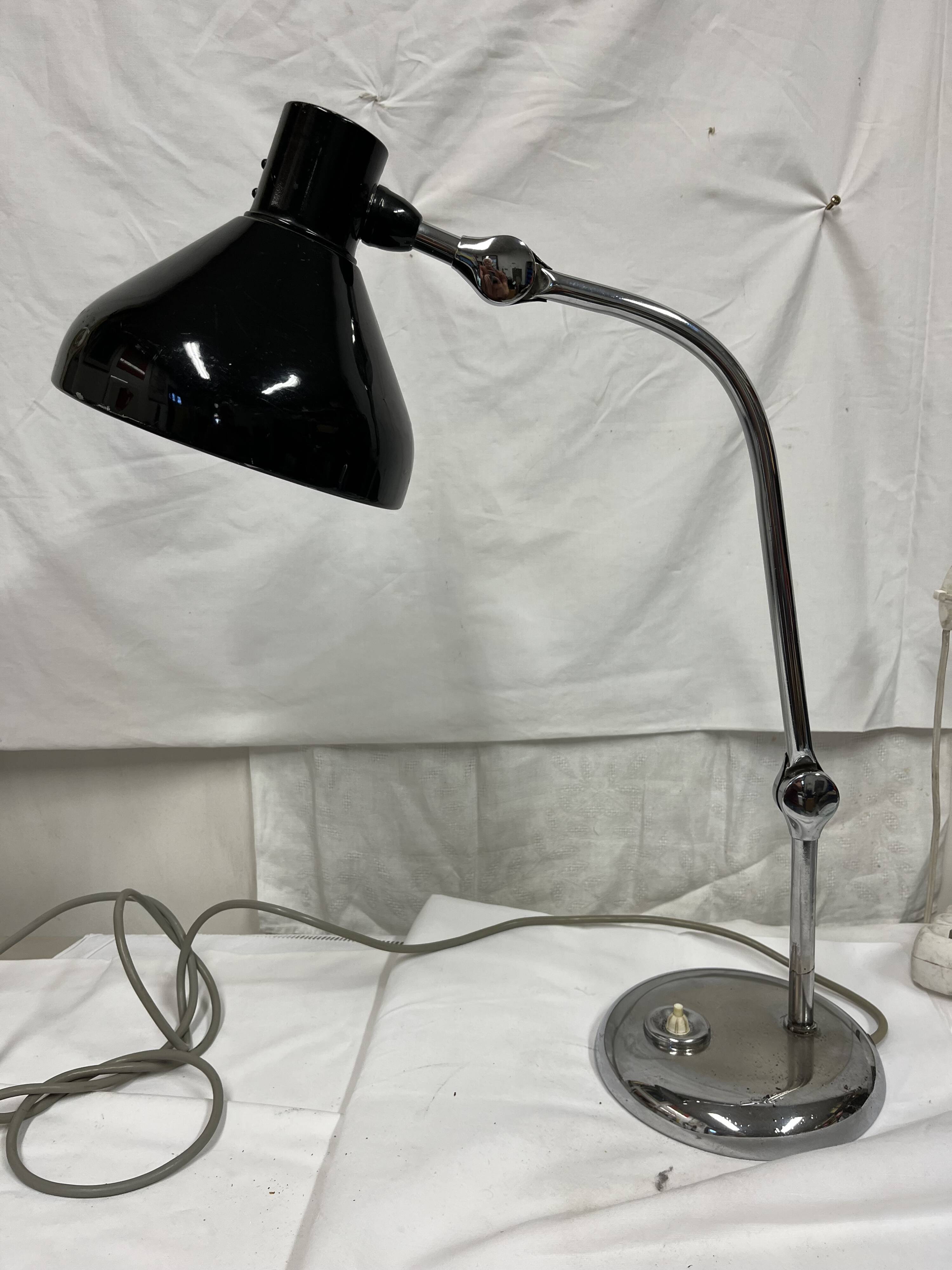 lampe de bureau années 60