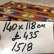Turkish Kilim 140x118 cm