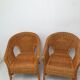 Vintage rattan garden set