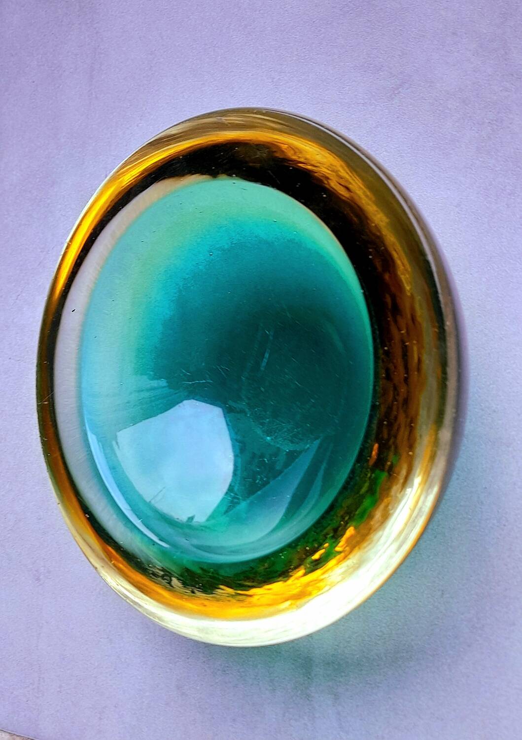 Murano glass ashtray from the 70s
