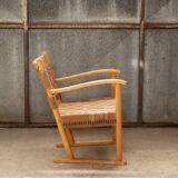 Karl Schrøder Lounge Chair Model 1641 for Fritz Hansen, 1940s Denmark