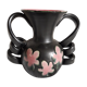 Two-coloured ceramic vase
