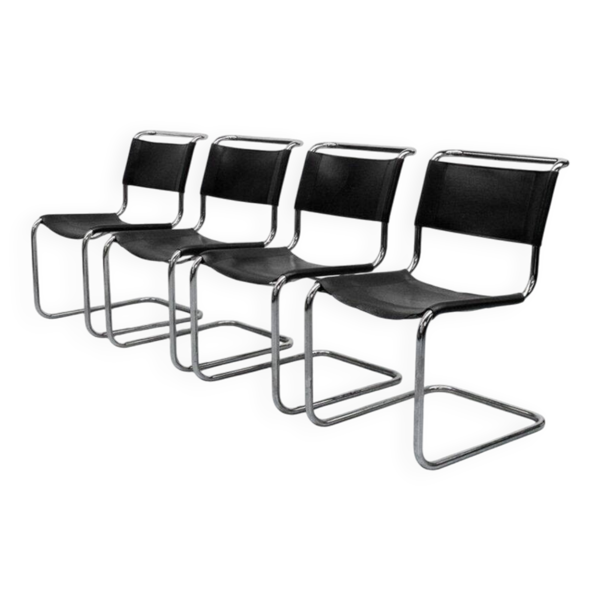 Mart Stam S33 dining chair set Thonet