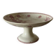 Antique compote dish in Lunéville faience.