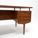 1960s Danish Teak Executive Desk