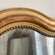 Old mirror louis Philippe golden gold leaf fireplace