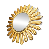 Vintage sunburst mirror, 1960s
