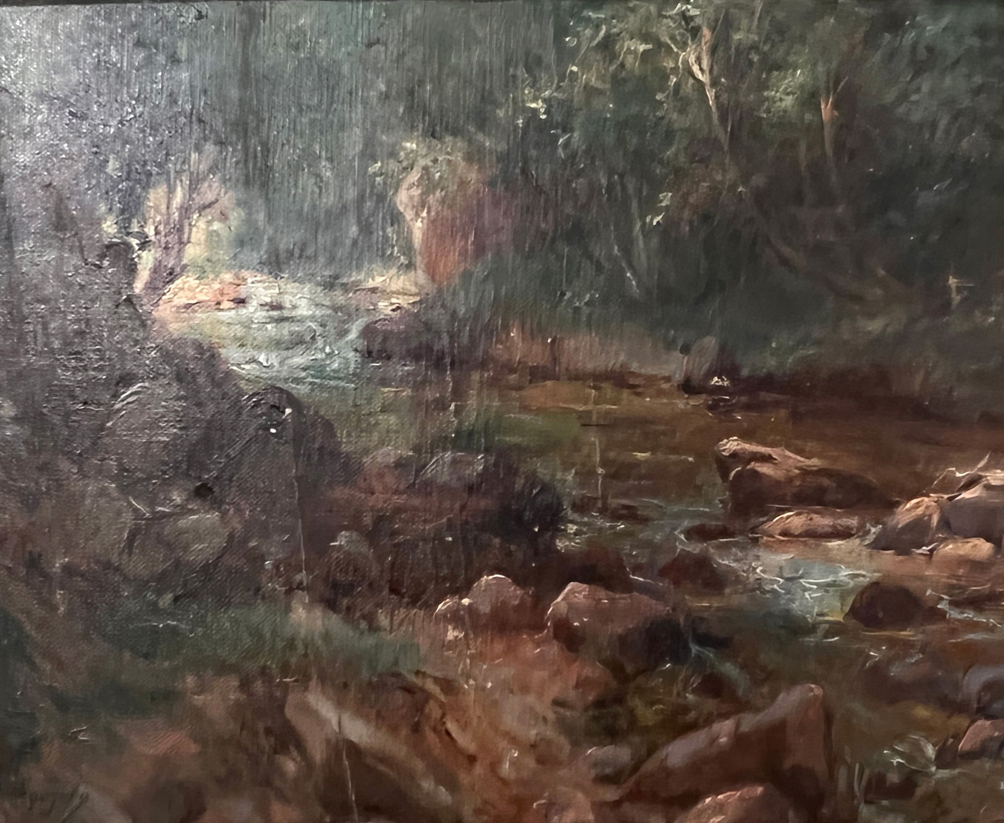 Painting by Albert Regagnon