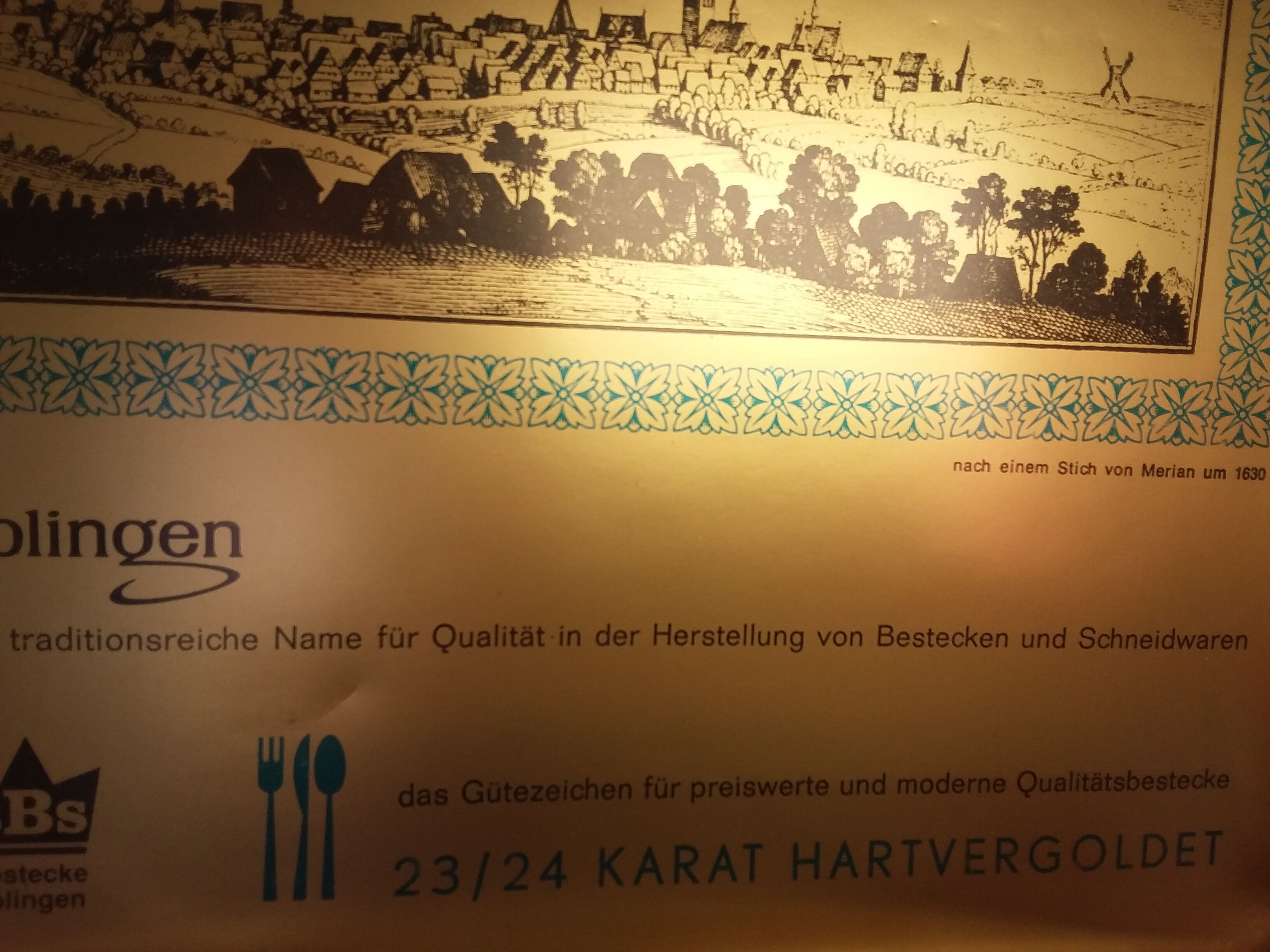 Solingen Berlin cutlery set