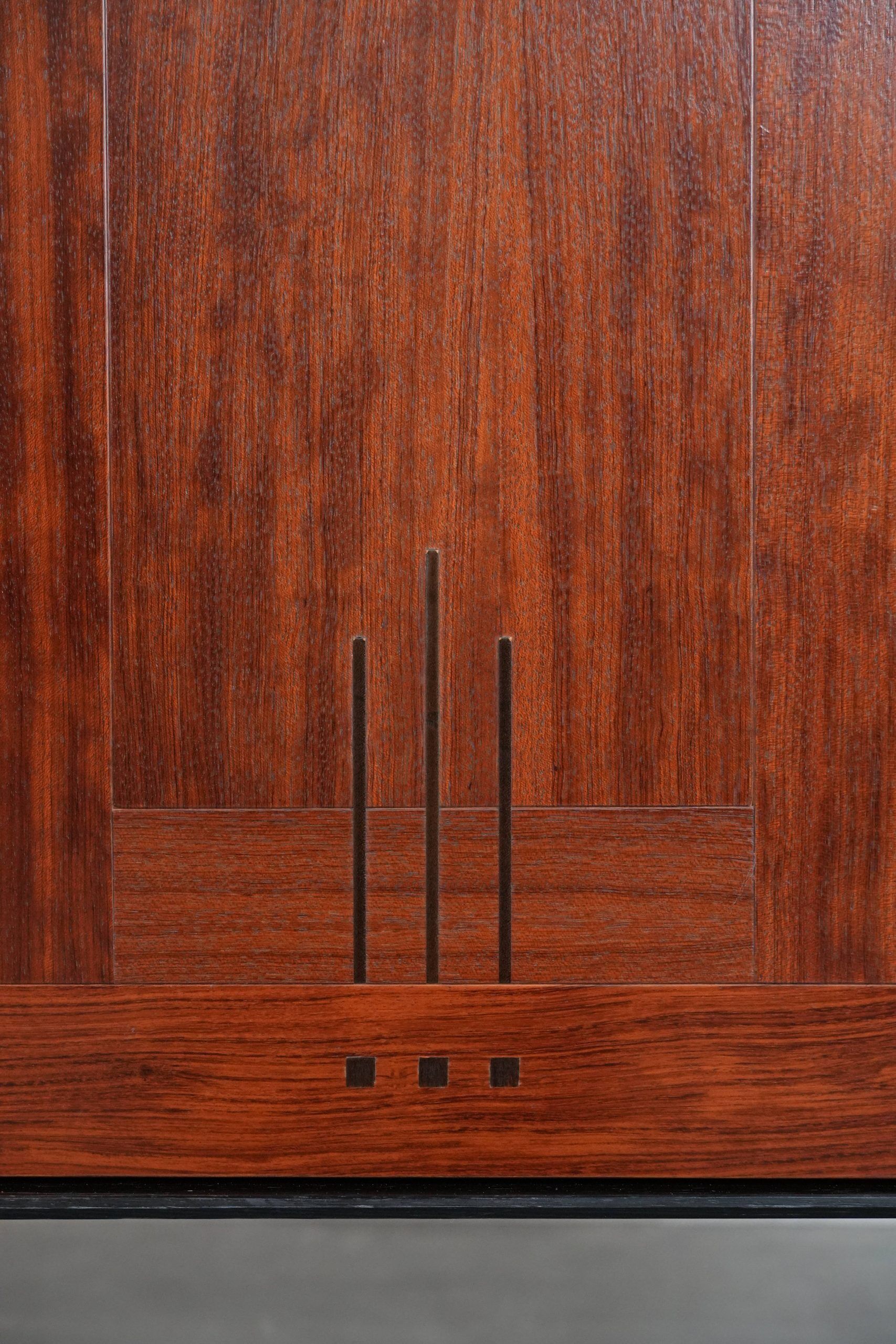 Amazing and well-preserved large Art Deco design sideboard