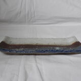 Pocket empty ravier rectangular ceramic enamelled spirit seaside