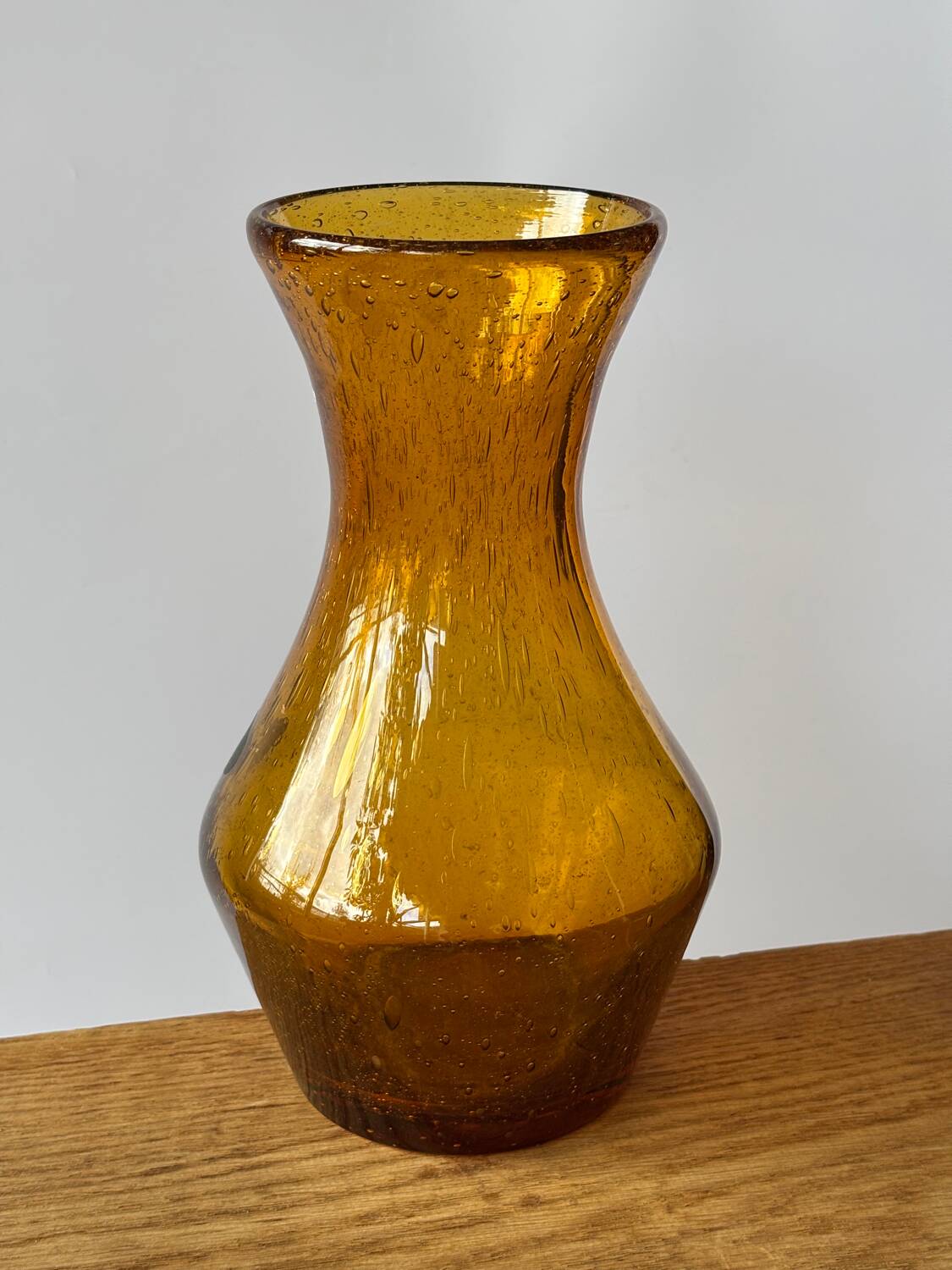 La Rochere bubble blown glass vase