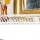 Chemin de table en cristal de baccarat