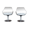 Champagne Chairs by Erwin & Estelle Laverne for Formes Nouvelles 1960s