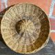Old Basket Rising Bread Dough Wicker Braided Vintage