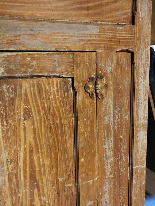 Grande Frigo - Armoire en joli pattine de Dijon années 1900