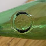 Vase verre vert