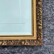 Bevelled Vintage Ornate Mirror
