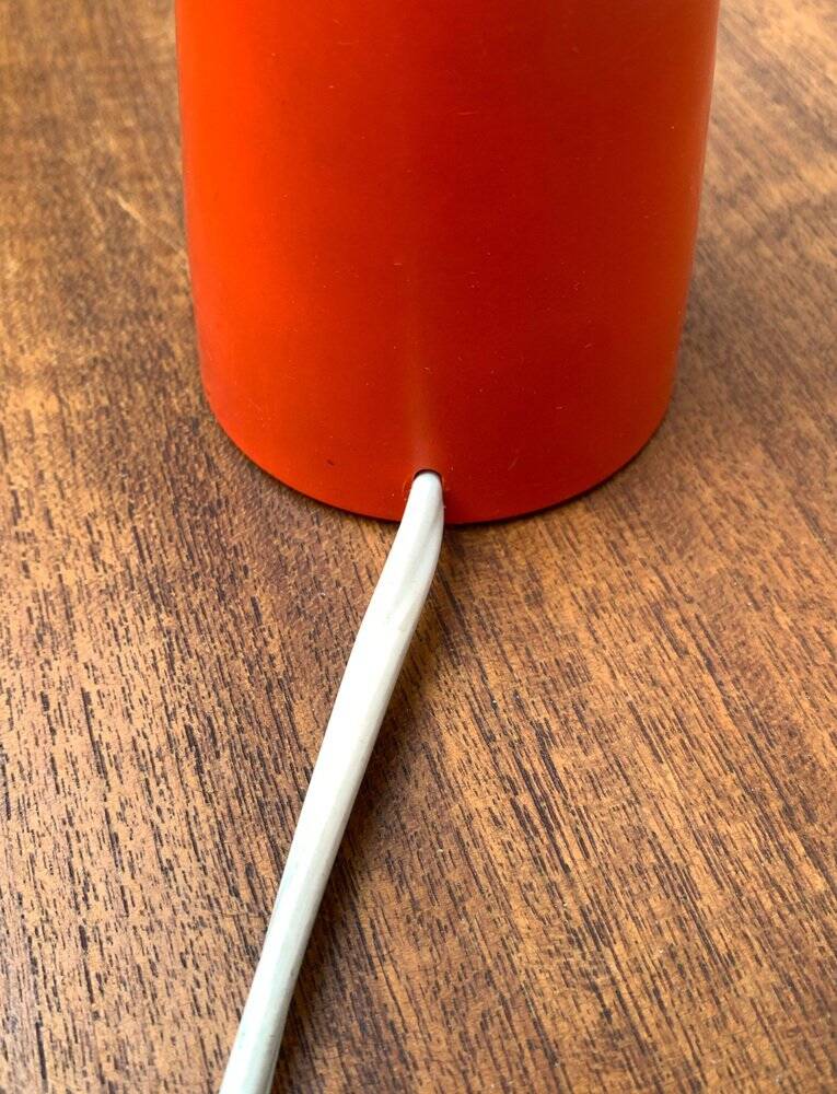 Swiss table lamp from the mid-century space age by Temde, 1960s.