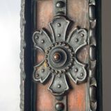 Vintage wall mirror by Palladio, Italy, 1960s