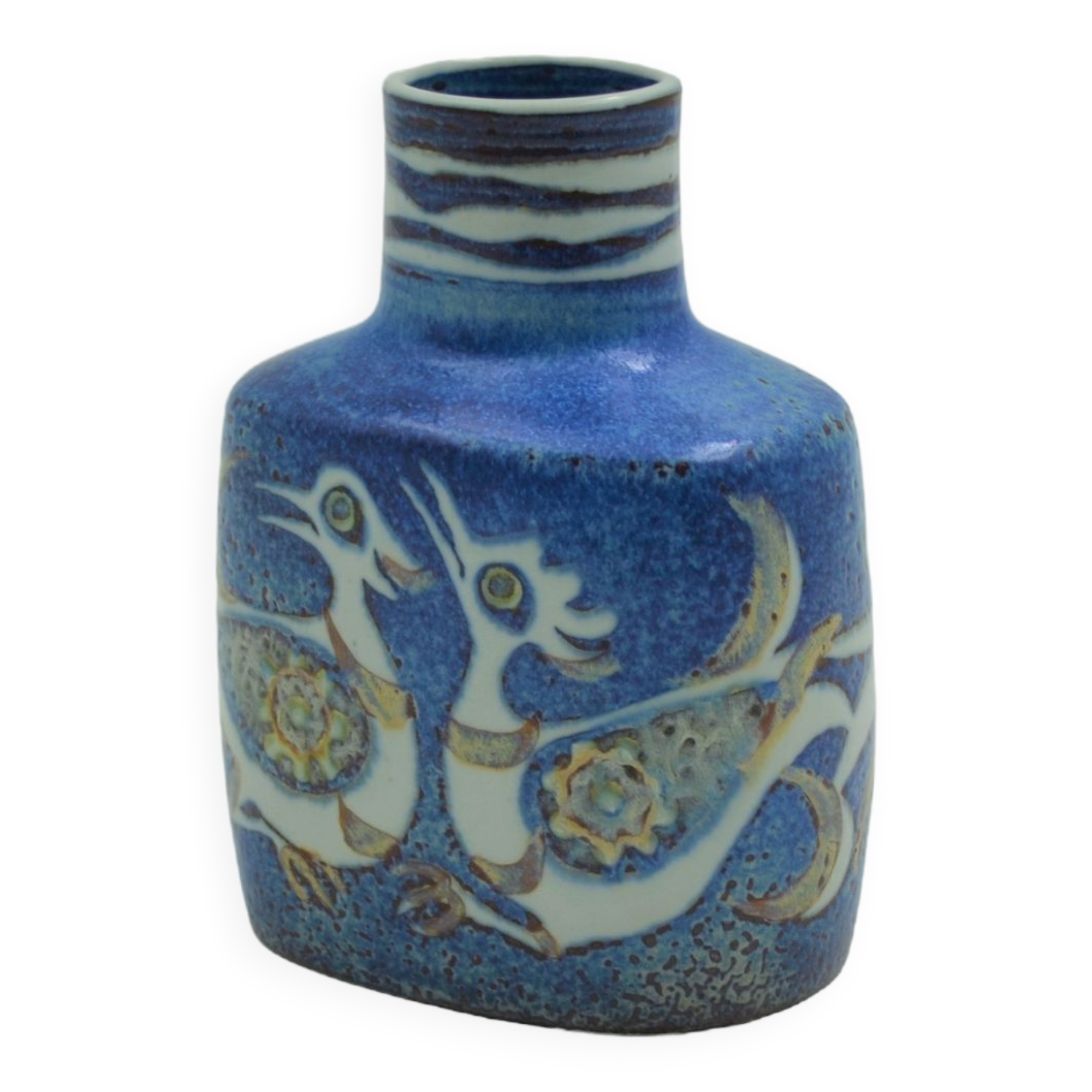 Earthenware vase series Baca by Nils Thorsson for Royal Copenhagen