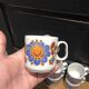 6 vintage coffee cups from the 70s, Monopoli porcelain