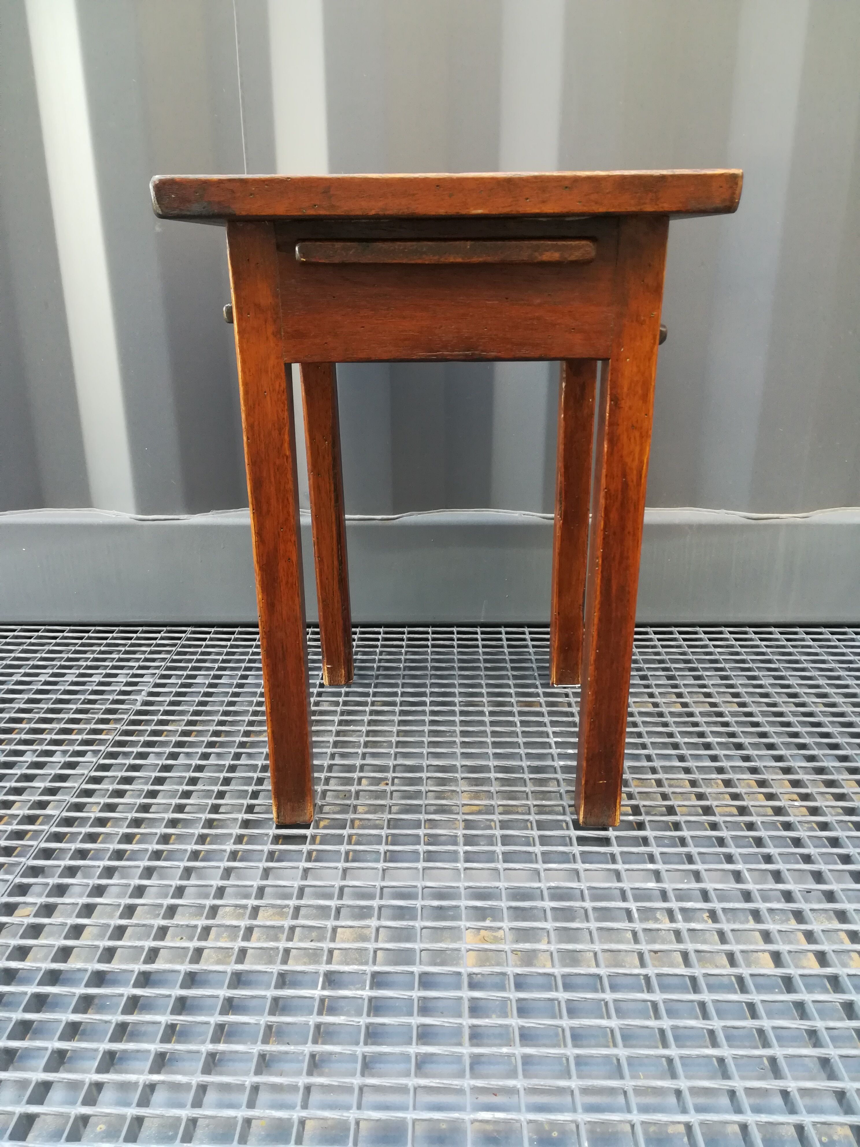 Side table, oak square sofa end