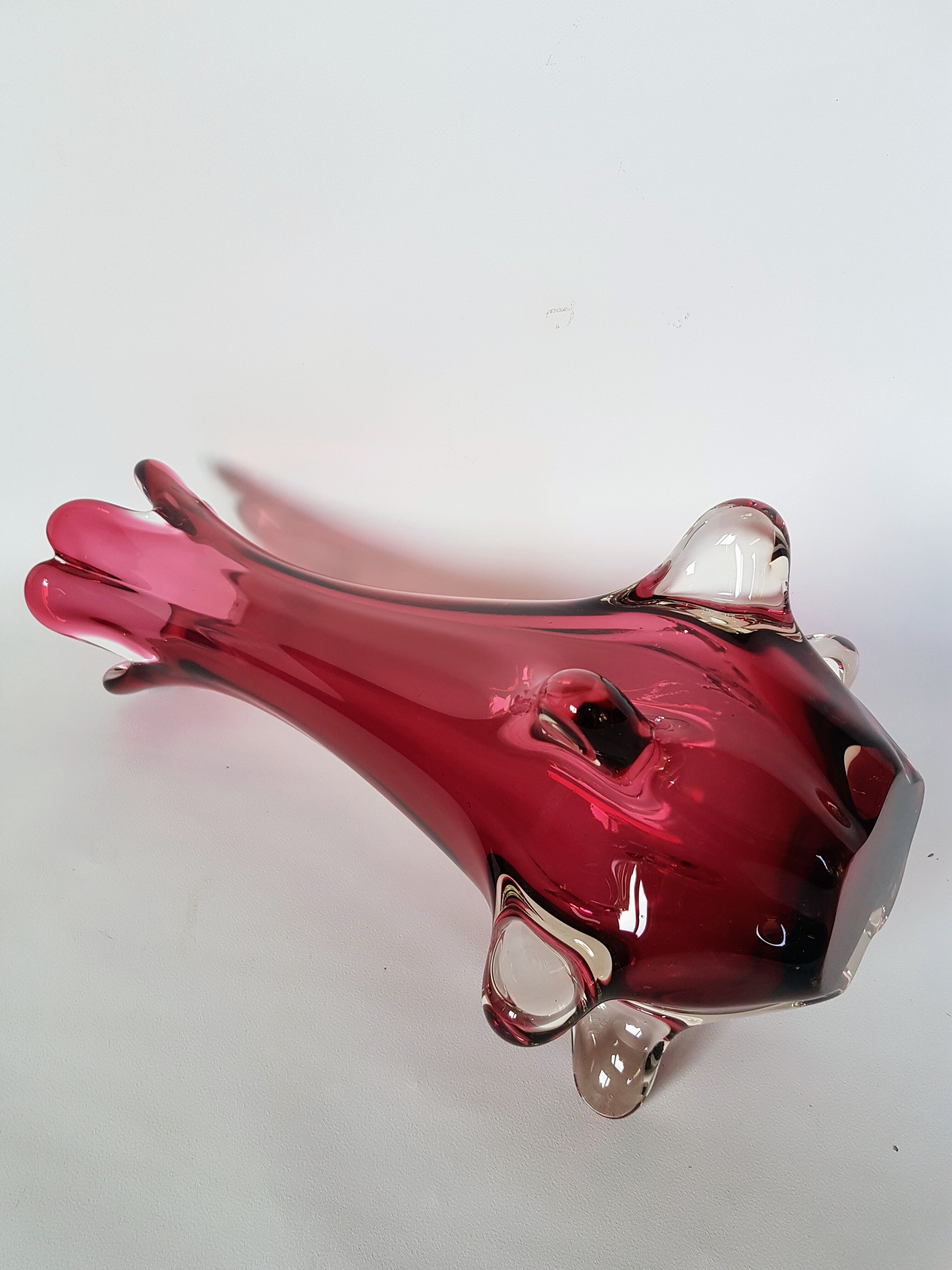 Fratelli Toso Chambord Murano vase.