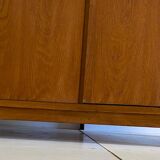 Vintage wardrobe with compass feet