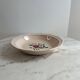 Presentation plate Sarreguemines and Digoin hand-painted