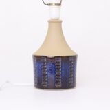 Søholm blue earthenware table lamp 3046