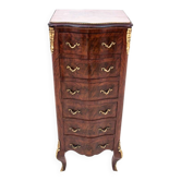 Commode en mousseline, France, vers 1880.