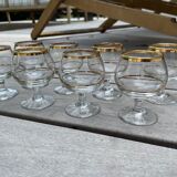 Set of 8 liquor glasses