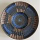 BOWL plate,  MICHAEL ANDERSEN denmark,Stoneware, relief design, centerpiece