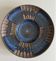 BOWL plate,  MICHAEL ANDERSEN denmark,Stoneware, relief design, centerpiece