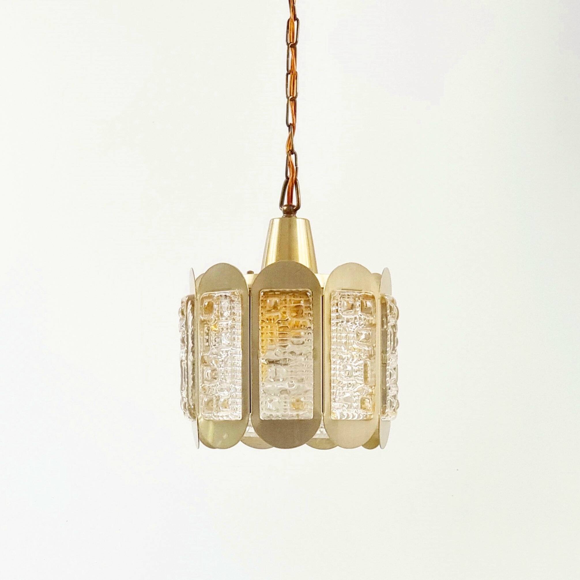 Mid Century Ceiling Light / Pendant from Vitrika, Denmark, 1960s/1970s