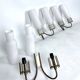 Mid-Century Modern set of three sconces in Arredoluce style. Italy 1950s