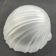 Vintage white opaline glass shell wall light – Ann wall lamp