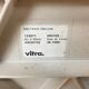 Chaise Vitra blanche et bleue
