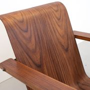 1930s modernist cantilever plywood armchair