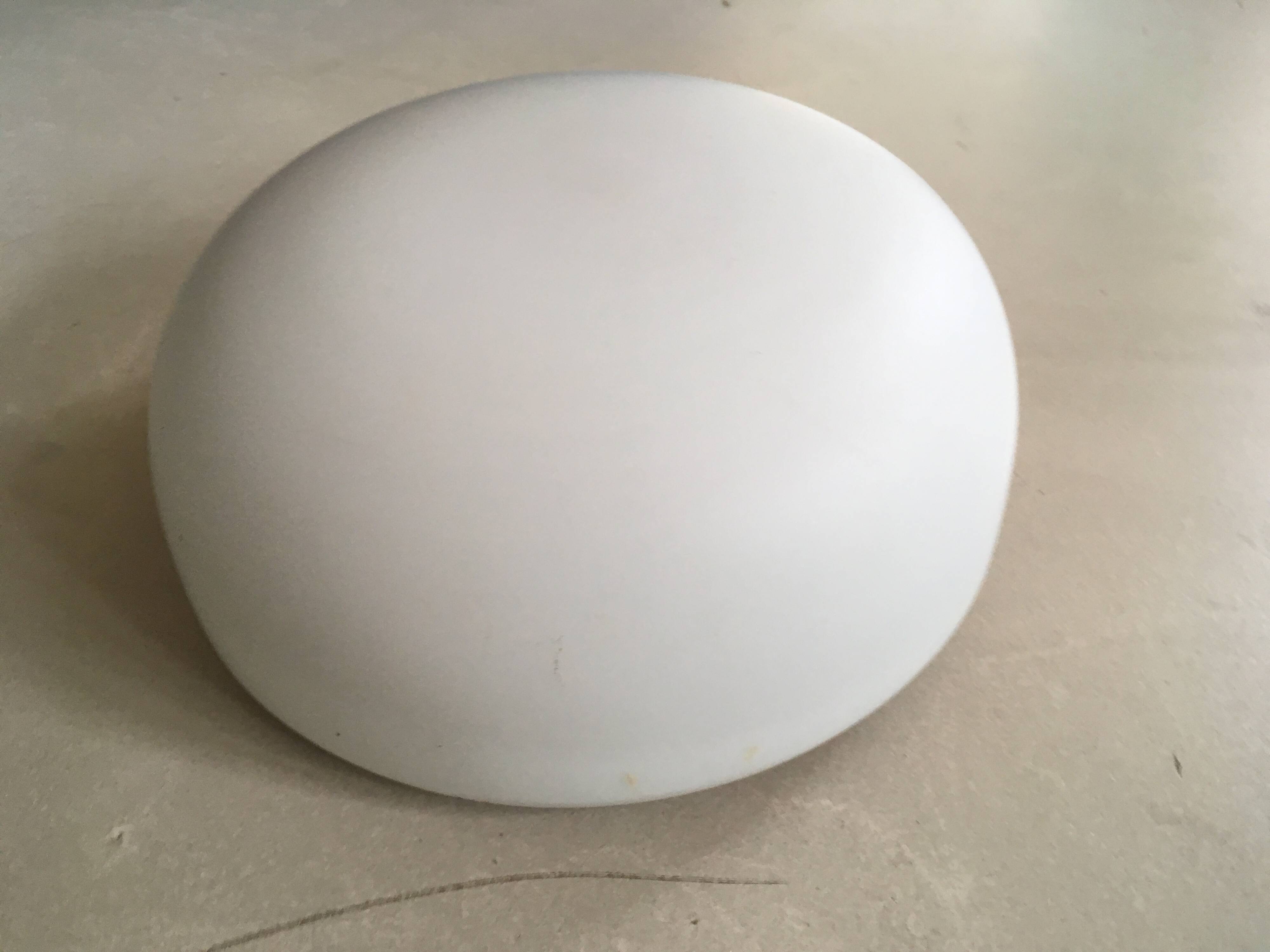 Vintage opaline wall or ceiling light